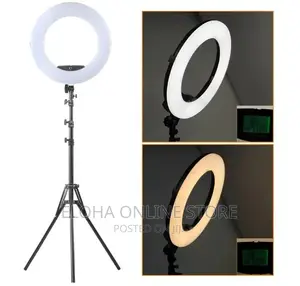 12 Inch Beauty Pro LED Ring Light With Stand and Phoneholder