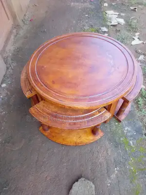 Exciting Center Table With 4 Stools
