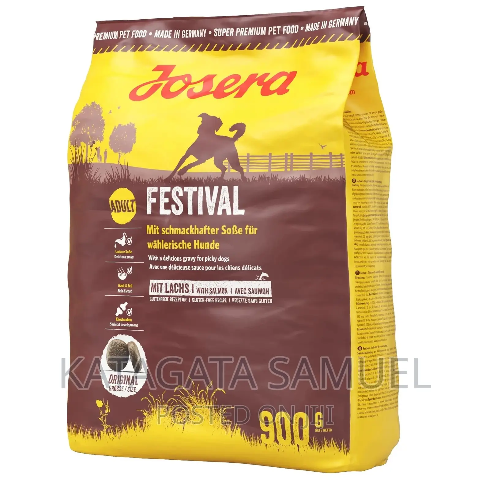 Josera Festival Dog Food 900gr