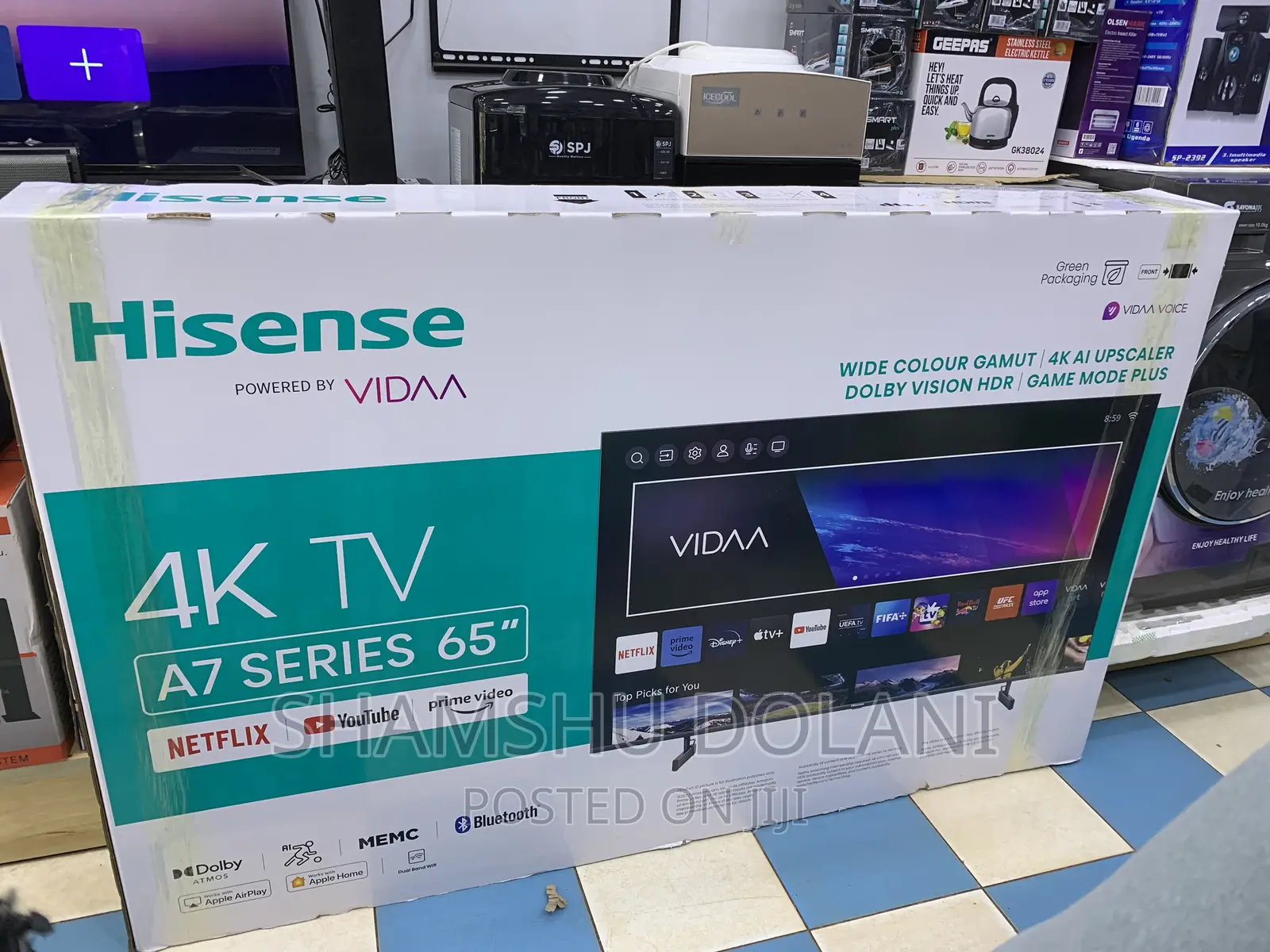 Hisense 65” A7 on Promotion 2,500,000 Only