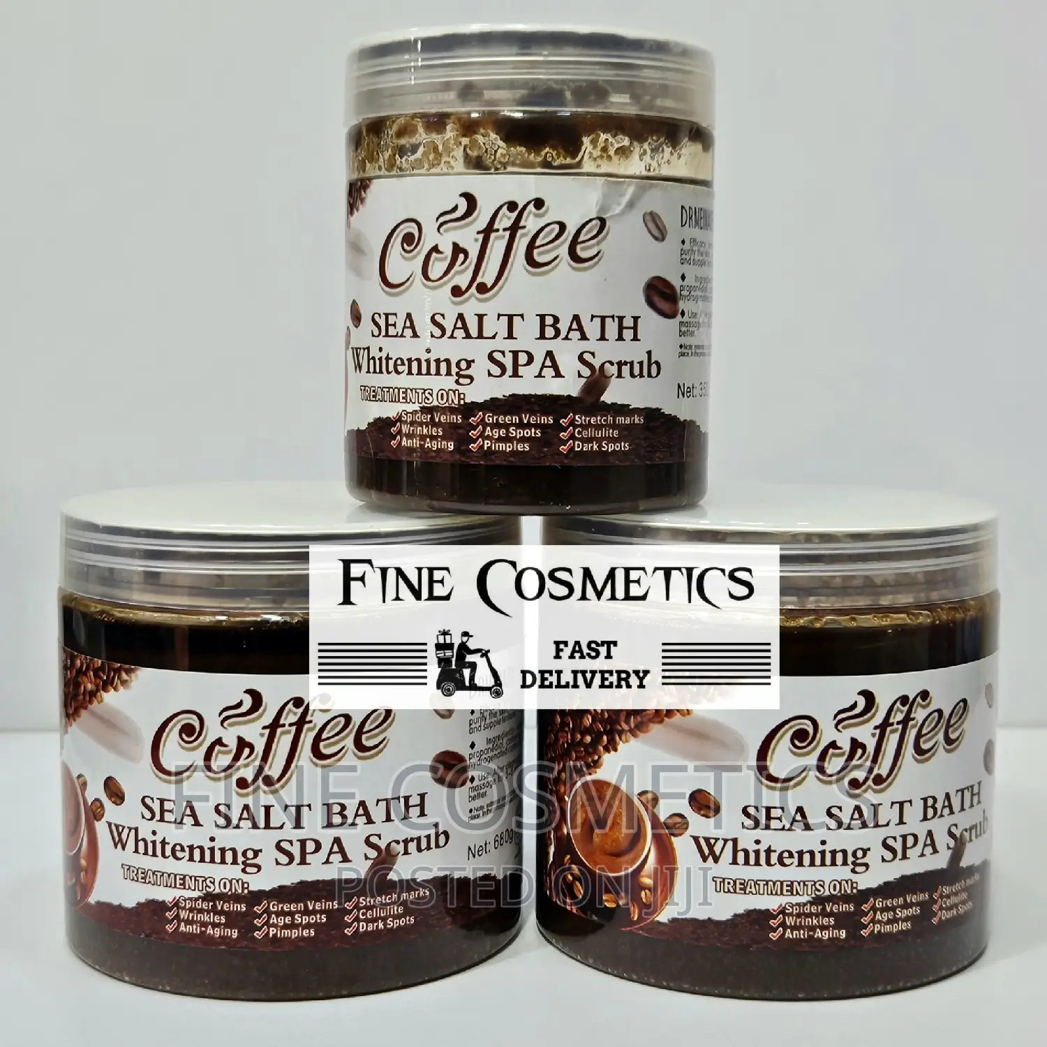 ORIGINAL Coffee Scrub Whitening Sea Salt SPA Bathing Scrub