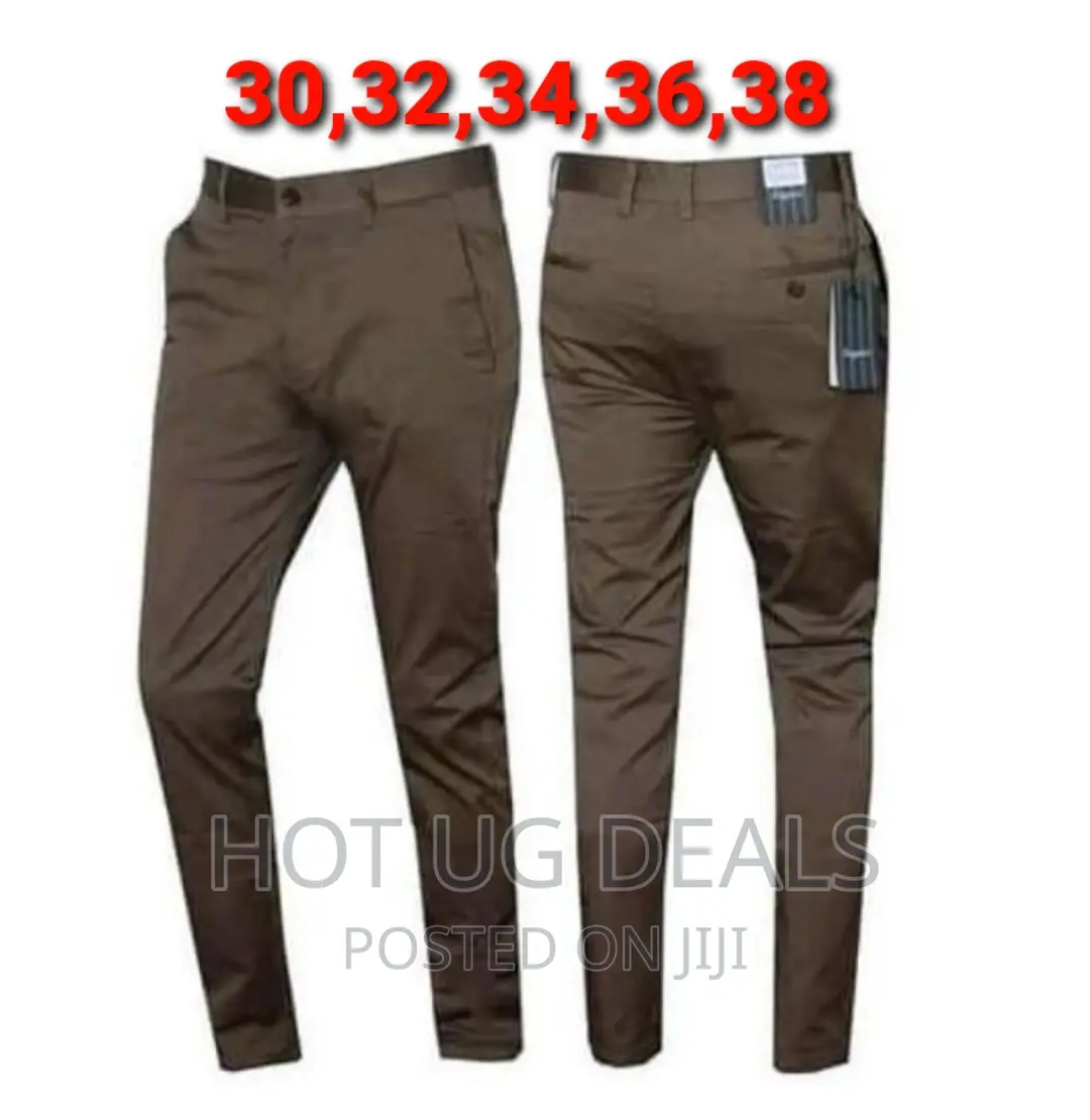 Stretcher Khaki Trouser -Khaki