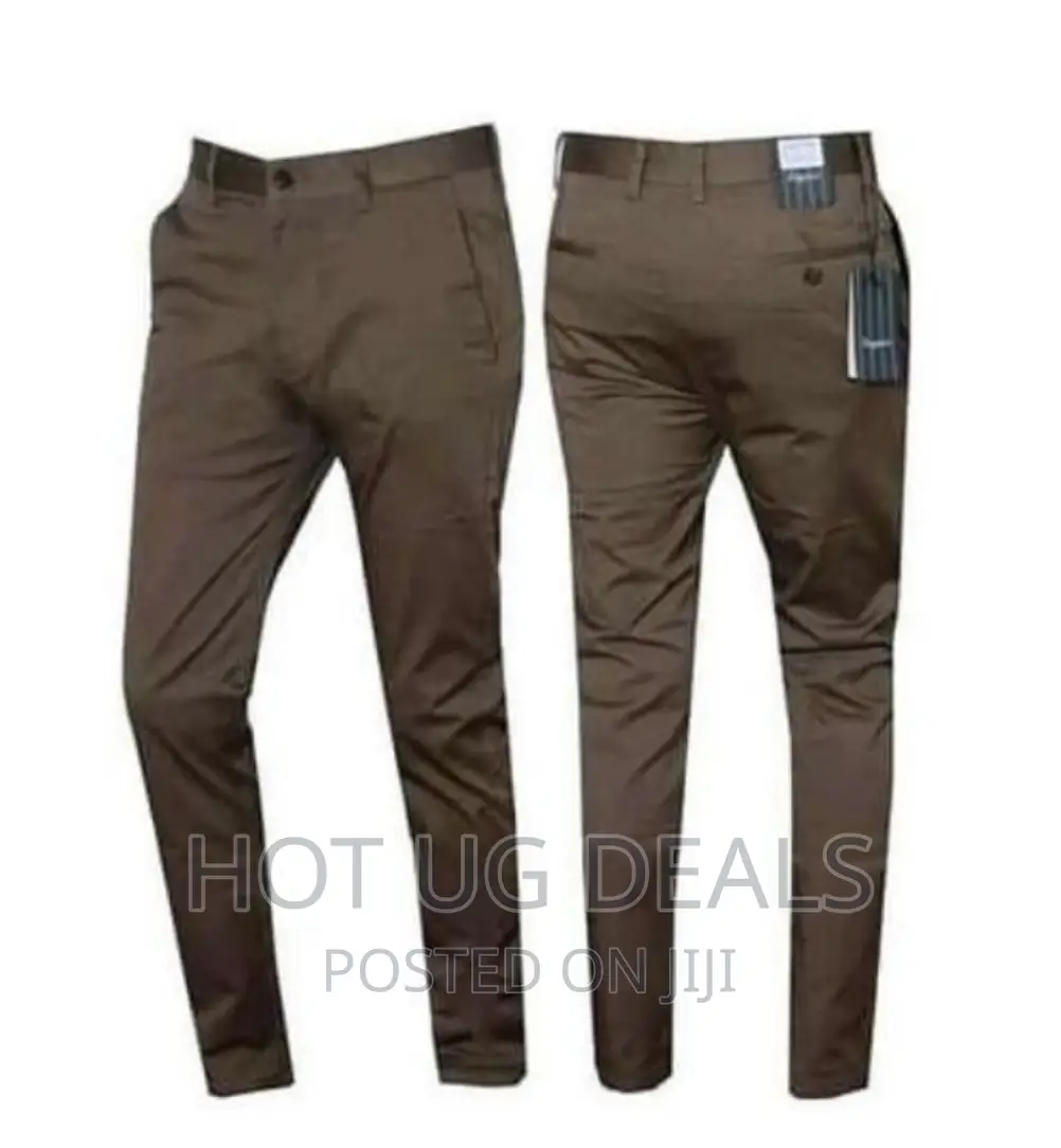 Stretcher Khaki Trouser -Khaki