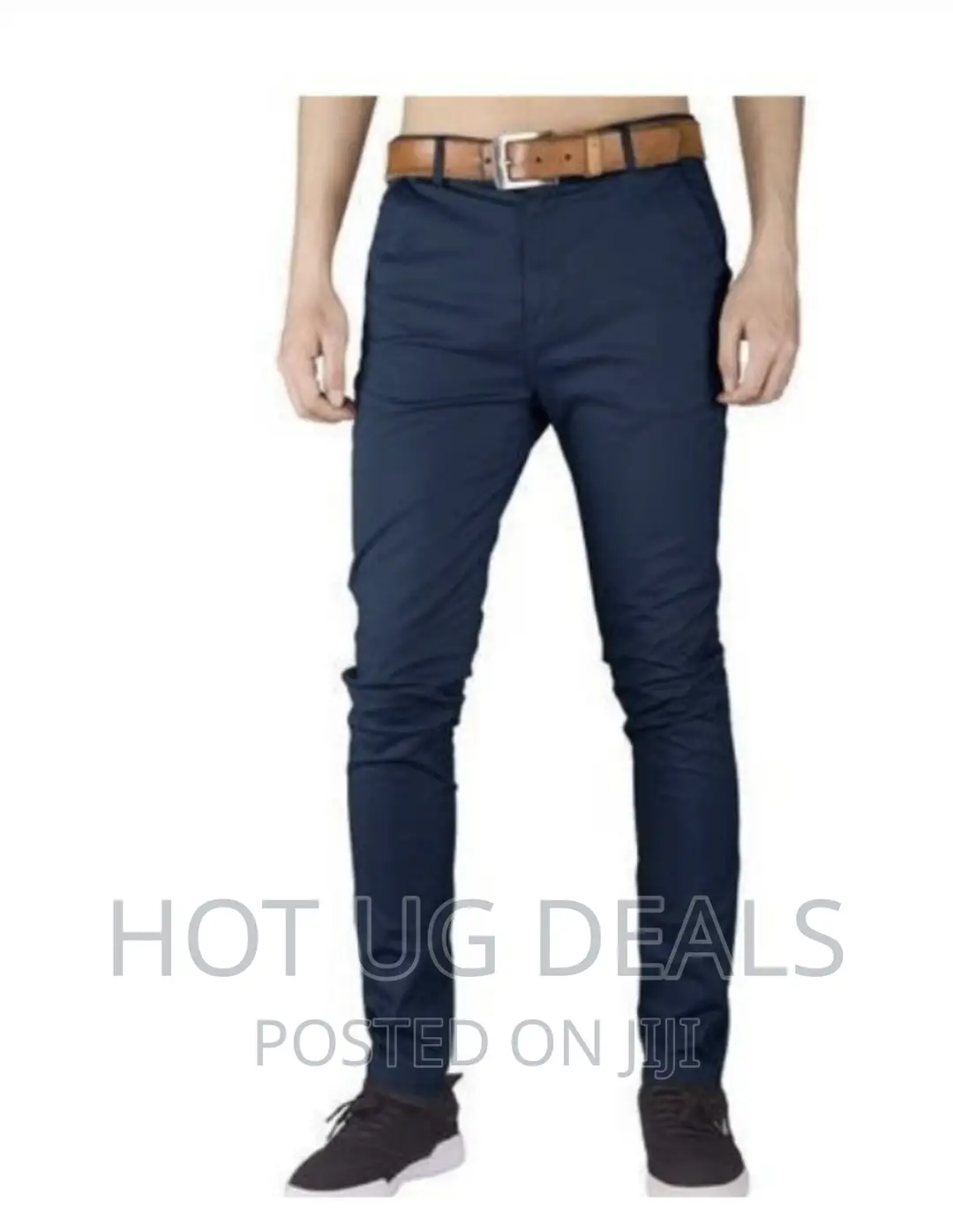 Pack Of 4 Mens Trousers - Black, Maroon, Grey, Navy Blue.