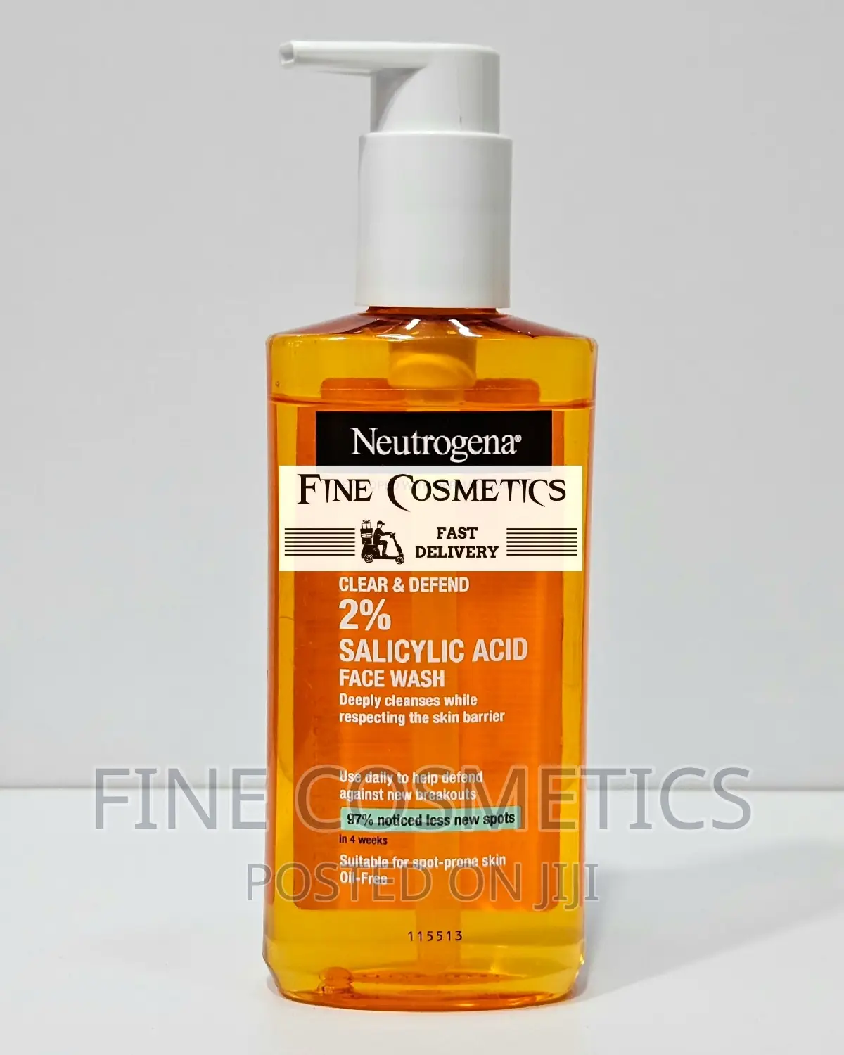Neutrogena Oil Free Acne/Pimple Face Wash Wiz Salicylic Acid