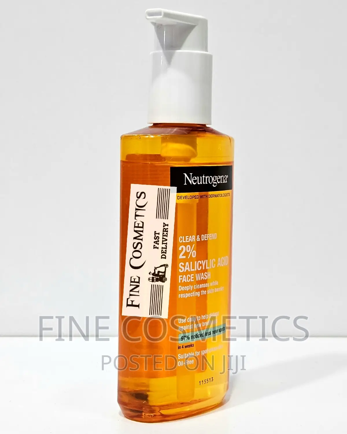 Neutrogena Oil Free Acne/Pimple Face Wash Wiz Salicylic Acid