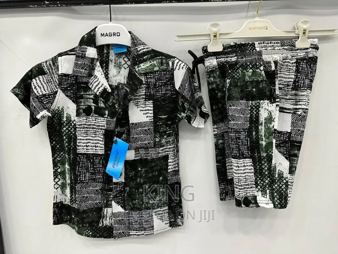 Kids Stylish Set. Shirt Short