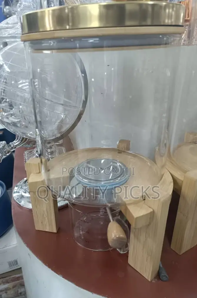 Glass Juice Dispenser
