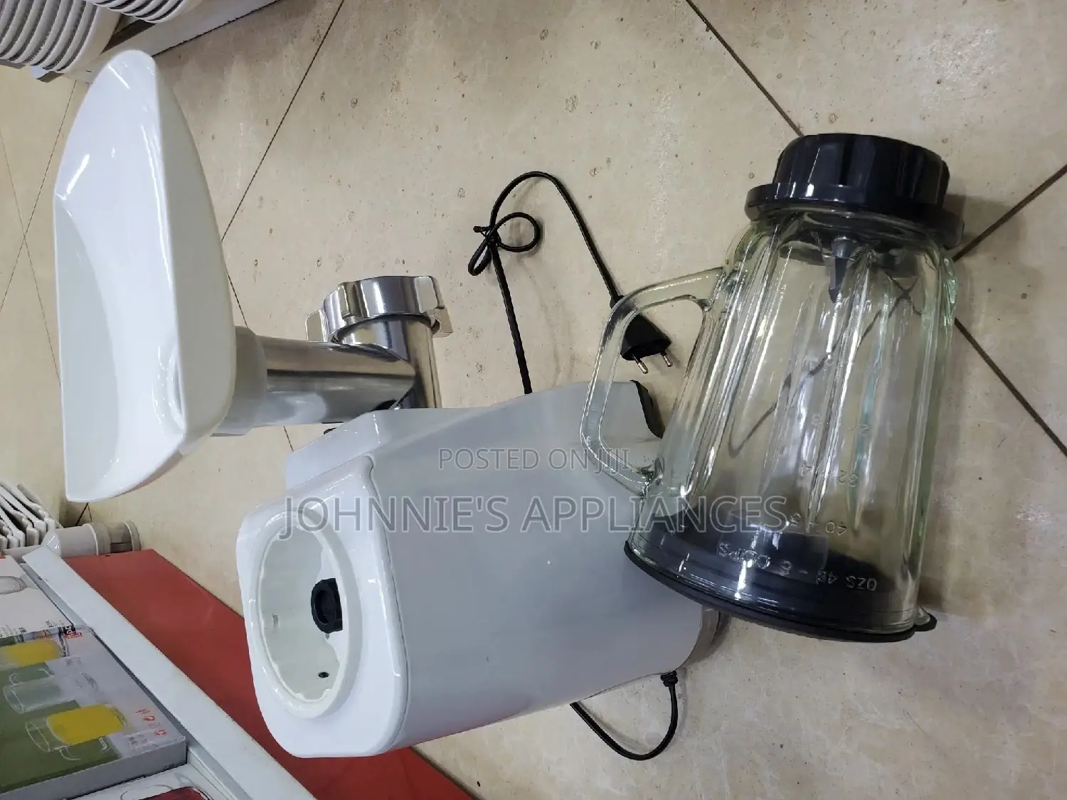 2in1 Sonifer Meat Mincer and Blender