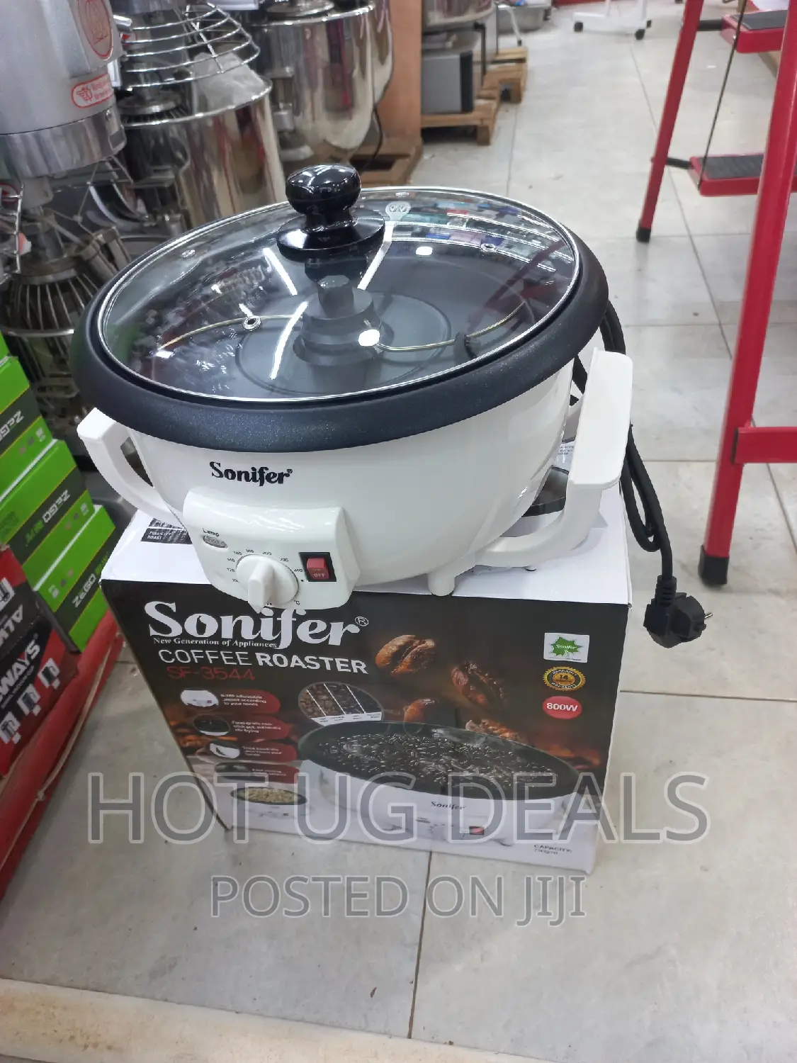 Sonifer Electric Coffee Bean Baked Roaster, 750g Capacity