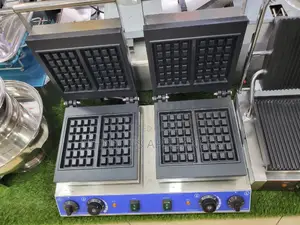 Commercial Waffle Maker Double