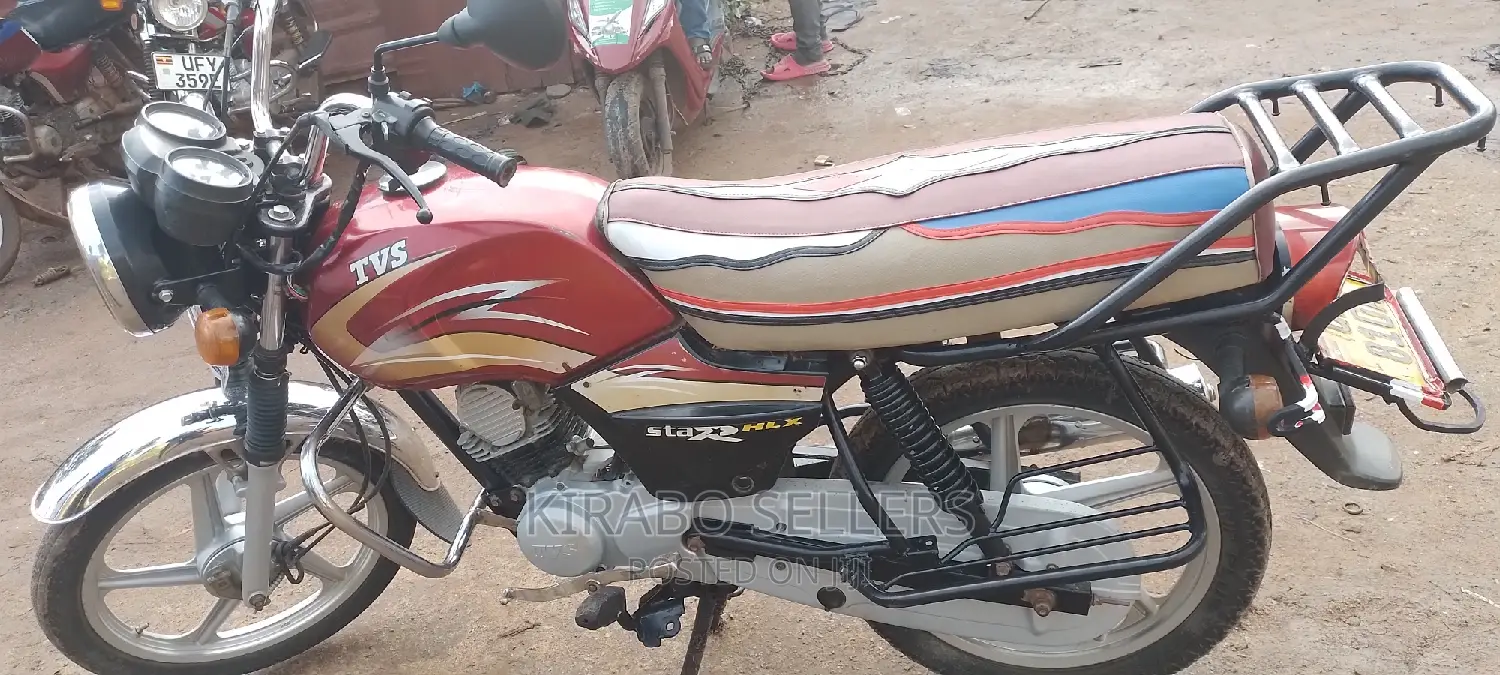 TVS XL 100 2019 Red