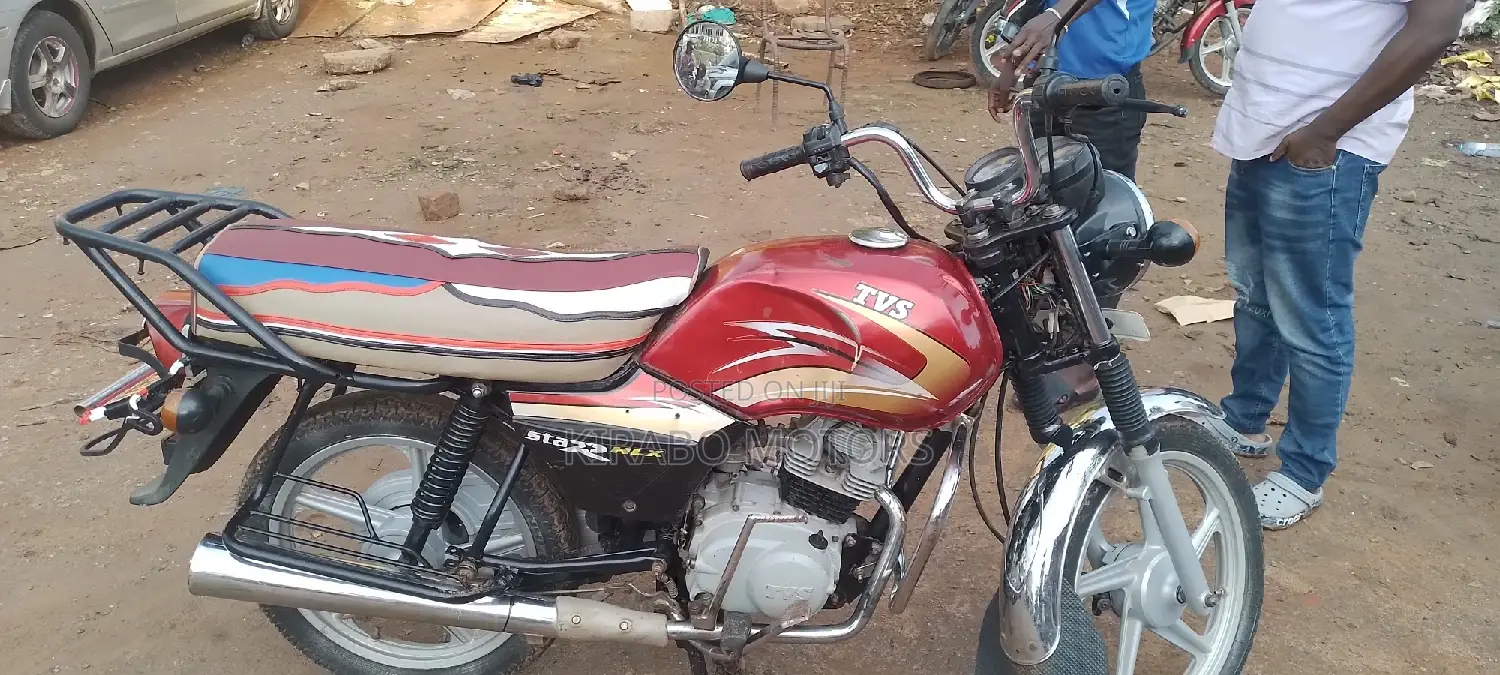 TVS XL 100 2019 Red