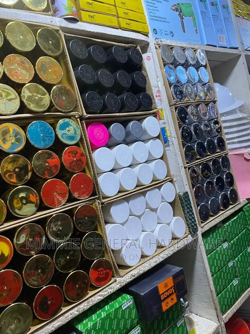Gold,Silver,White, Black Spray Paint