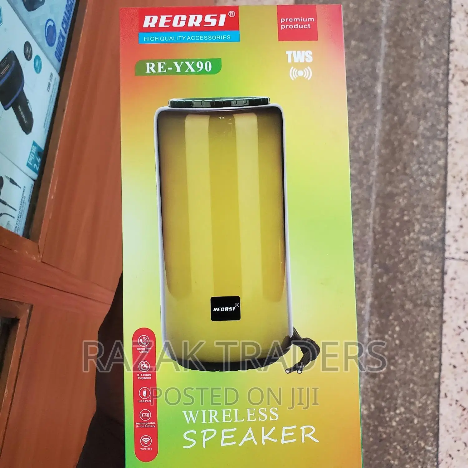 Wireless Bluetooth Speaker With HD Sound Quality and RGB