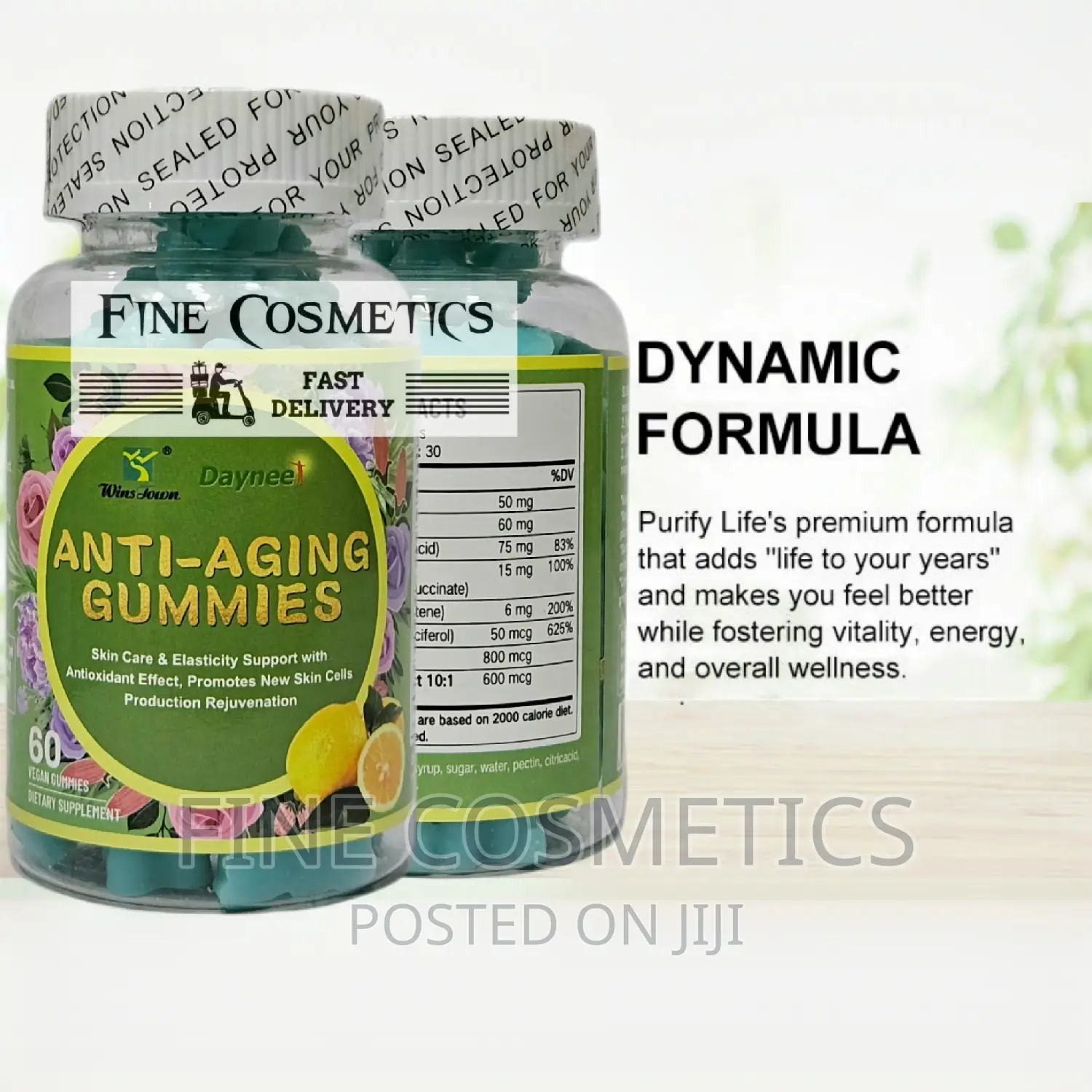Anti-Aging Gummies | Delicious Supplement for Skin Care