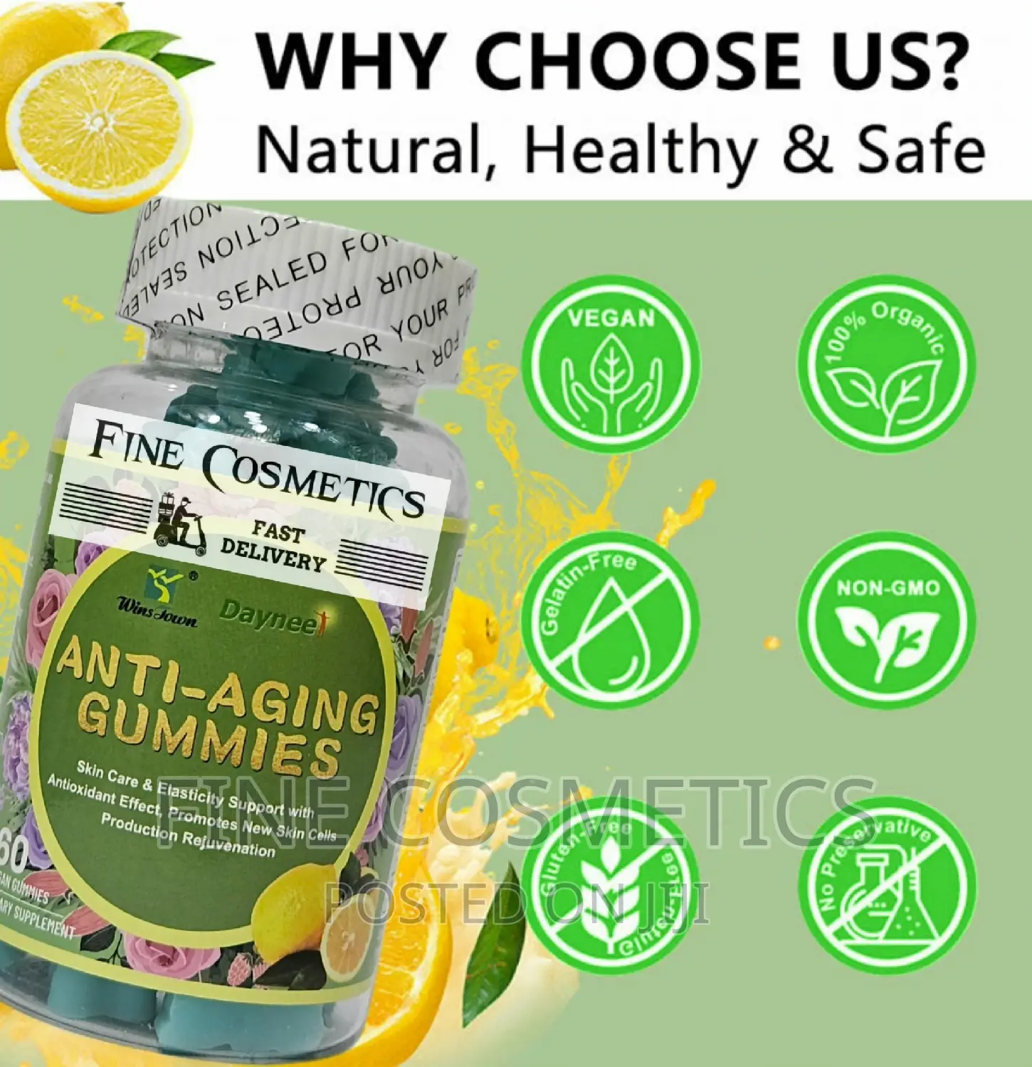 Anti-Aging Gummies | Delicious Supplement for Skin Care