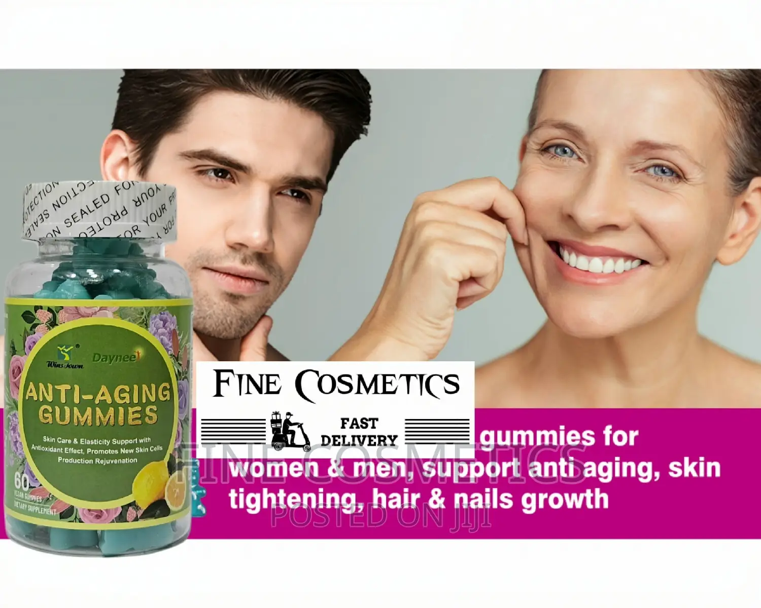Anti-Aging Gummies | Delicious Supplement for Skin Care