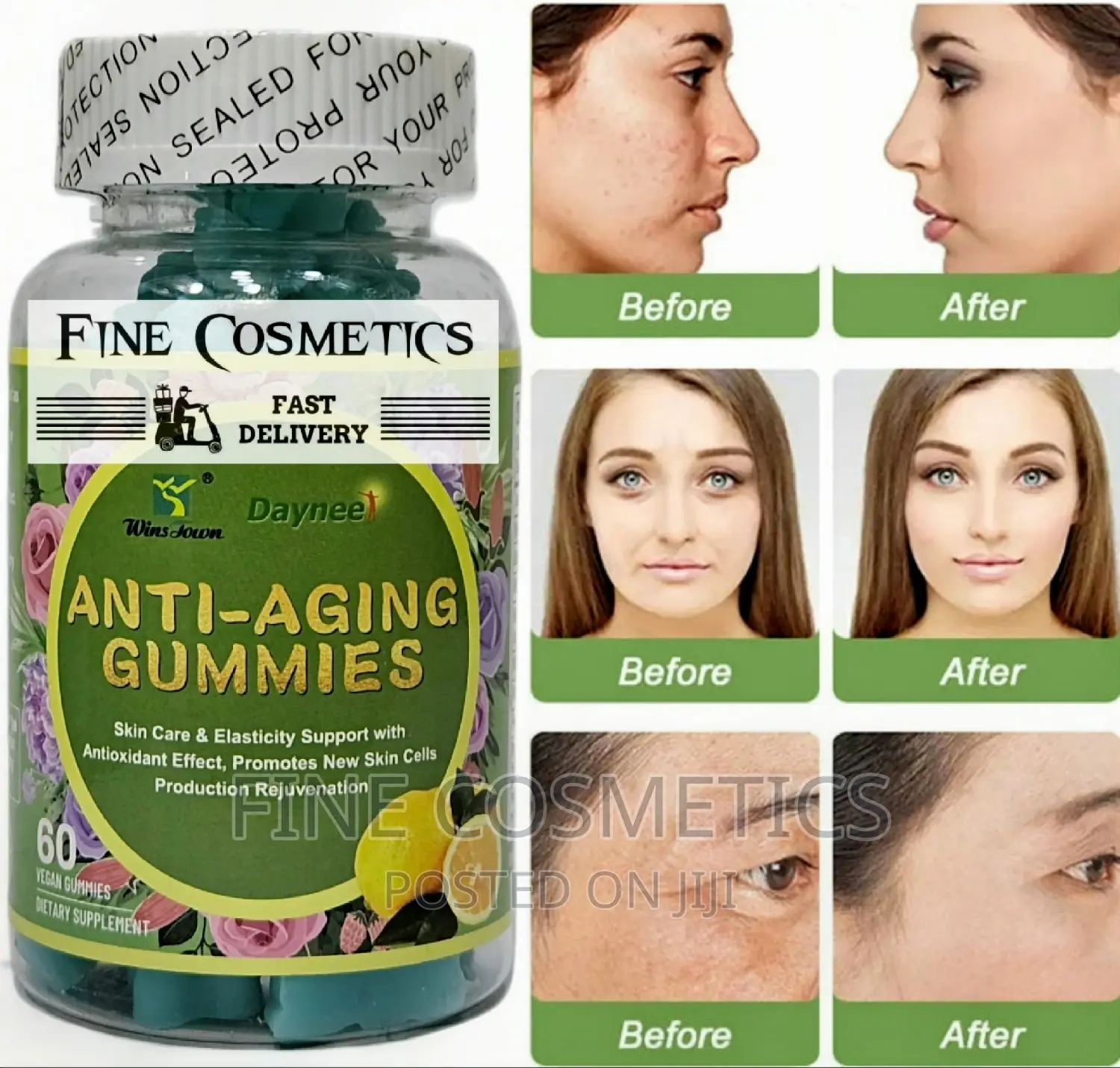 Anti-Aging Gummies | Delicious Supplement for Skin Care