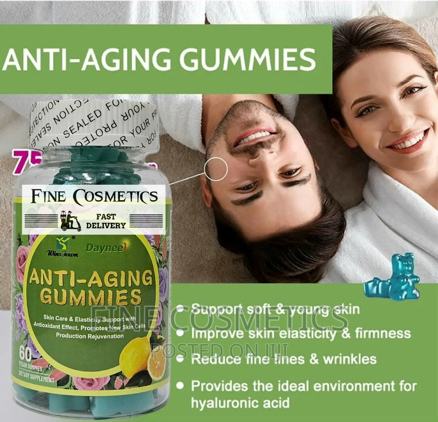 Anti-Aging Gummies | Delicious Supplement for Skin Care