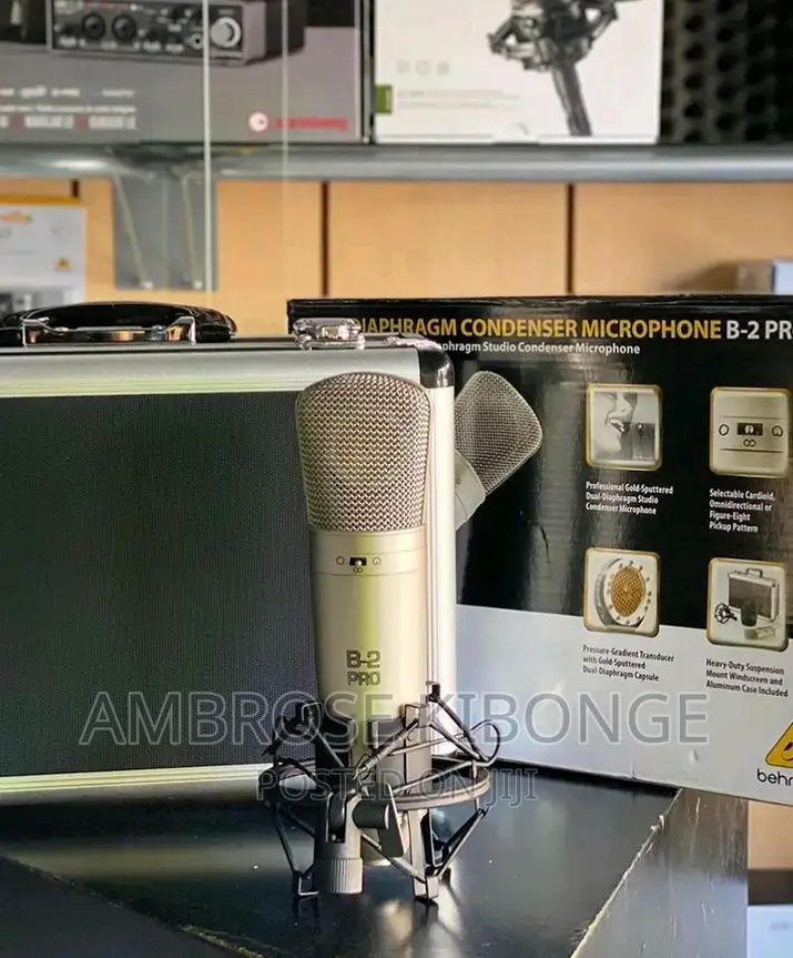 Behringer B2 Condenser Studio Microphone W/ FREE Shock Mount