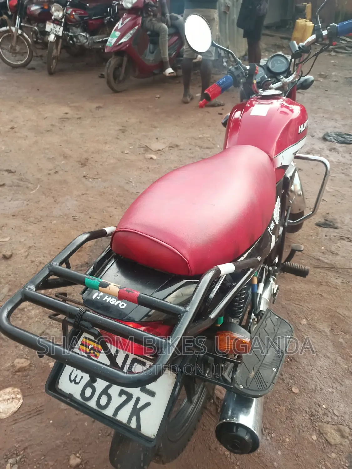 Hero Hunter 125 2022 Red