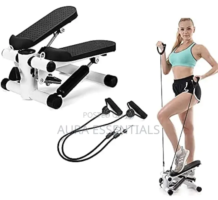 Mini Exercise Fitness Stepper Resistance Bands