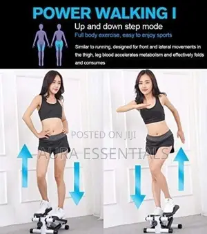 Mini Exercise Fitness Stepper Resistance Bands