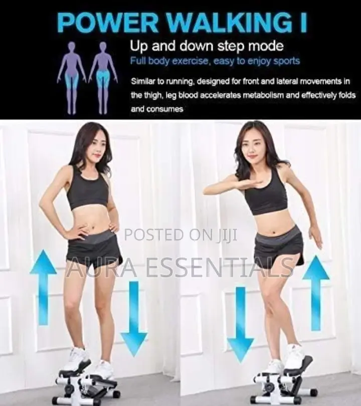 Mini Exercise Fitness Stepper Resistance Bands