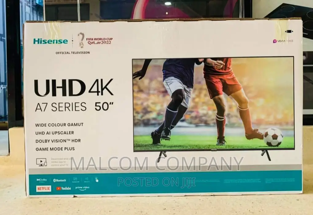 50 Inches Hisense A7 UHD Display Tv