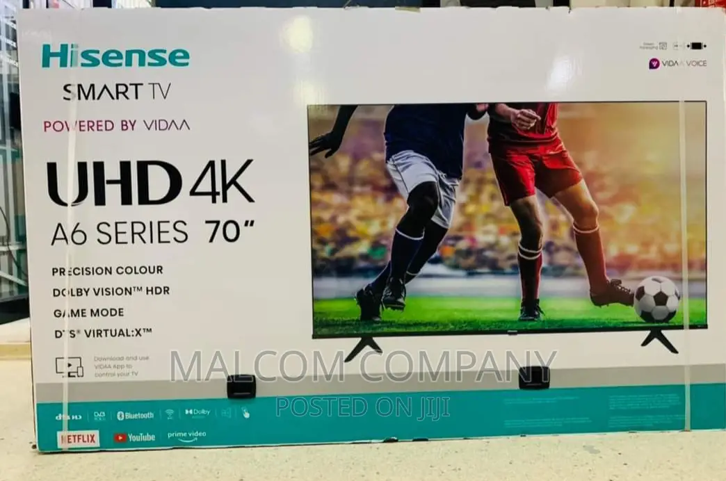 Hisense 70 Inches Smart UHD Flat Screen Display Tv