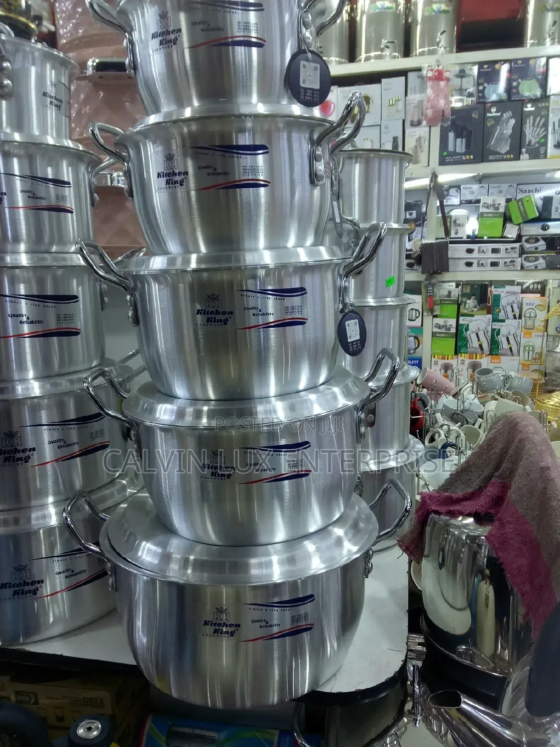 Aluminum Quality Cookware Saucepans or Pots