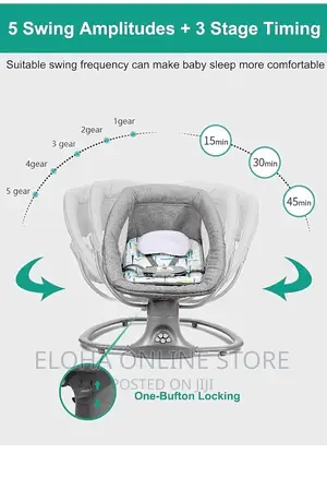 3 In 1 Electric Newborns Baby Rocking Chair/Swing