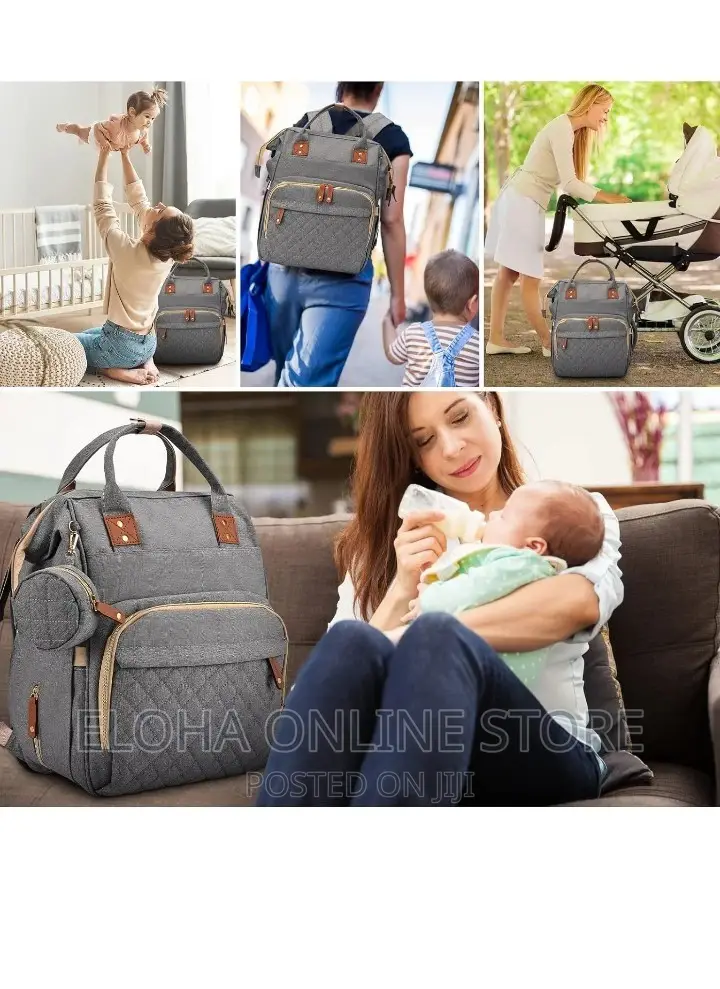 Multifunctional Baby Diaper Bag And Bed