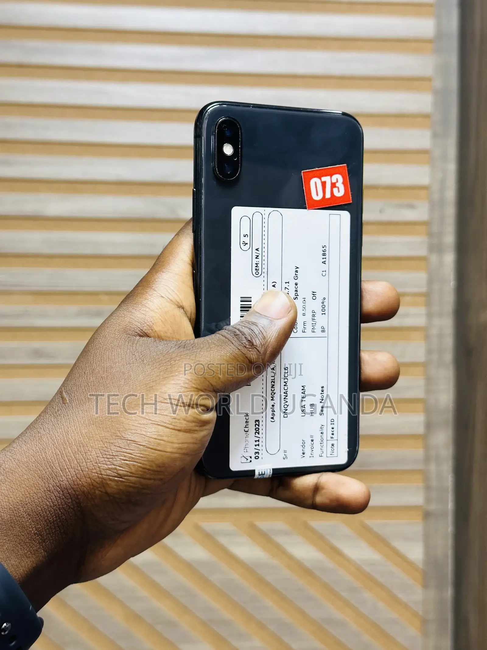 Apple iPhone X 256 GB Black