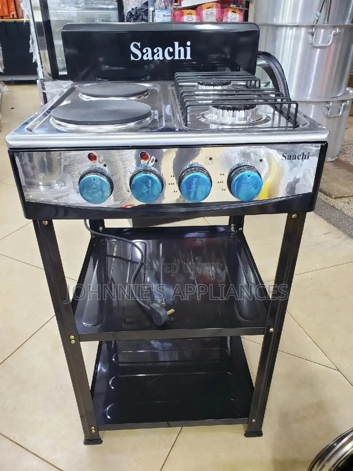Both Electric en Gas Cooker With Stand