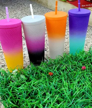 Photo - Juice Cups With Straw