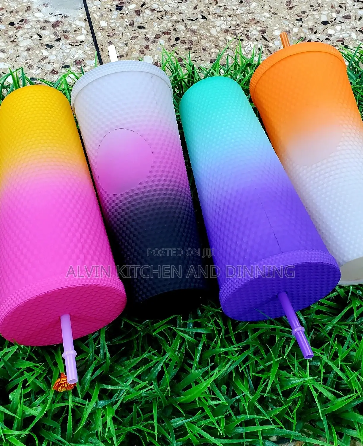 Juice Cups With Straw