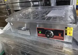 Commercial Electric Chapati Griddle Machine- Silver