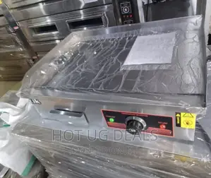 Commercial Electric Chapati Griddle Machine- Silver