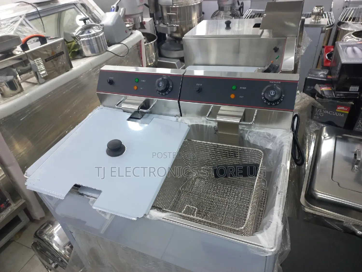 22L Double Deep Fryer Commercial