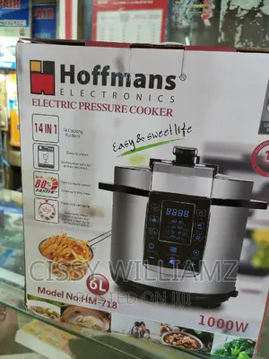 Hoffman Electric Pressure Cooker 6l Pressure Cooker