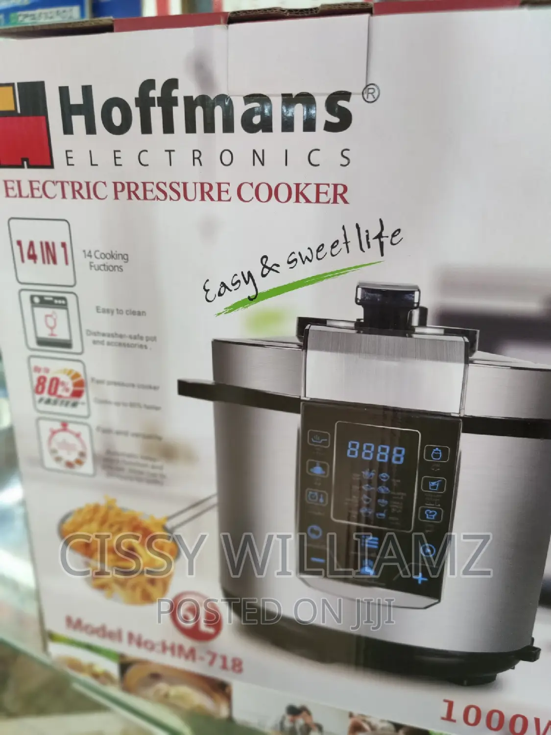 6l Multifunction Pressure Cooker Electric Pressure Cooker