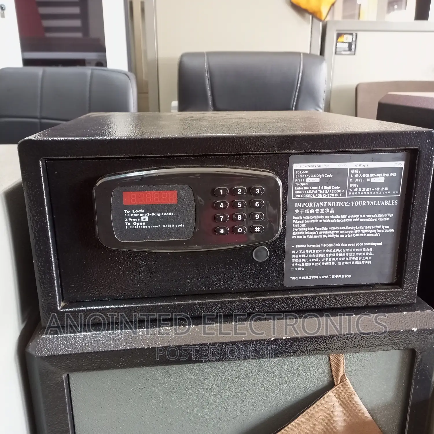 Banking Safe Digital And Manual