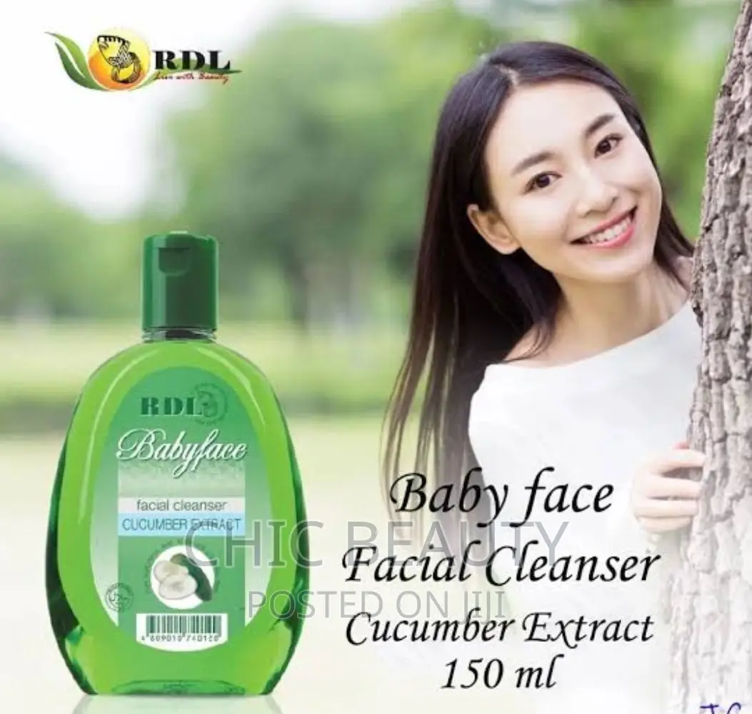 RDL Cucumber Baby Face Toner/Stay on Cleanser. 150ml