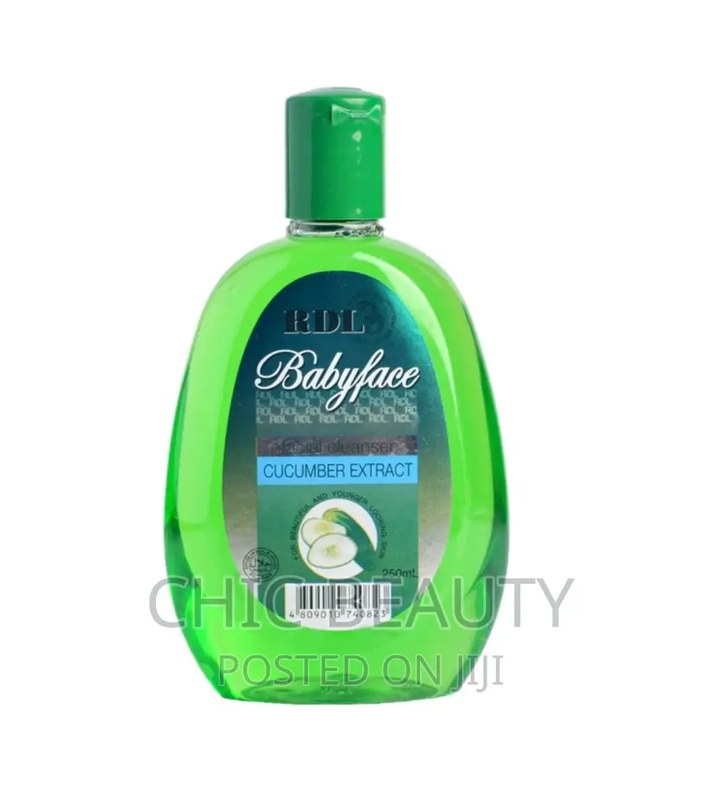 RDL Cucumber Baby Face Toner/Stay on Cleanser. 150ml