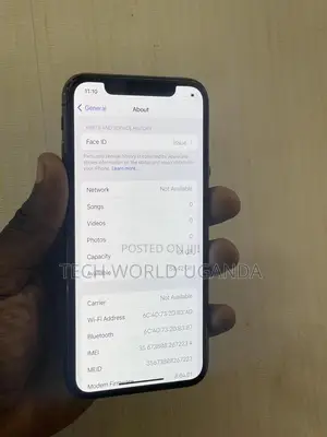 Apple iPhone X 64 GB Black