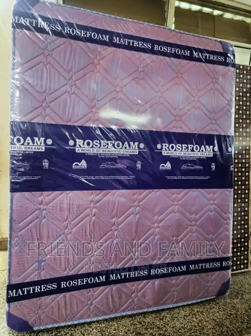 High Density Rose Foam Mattress 6*6*8.Inches