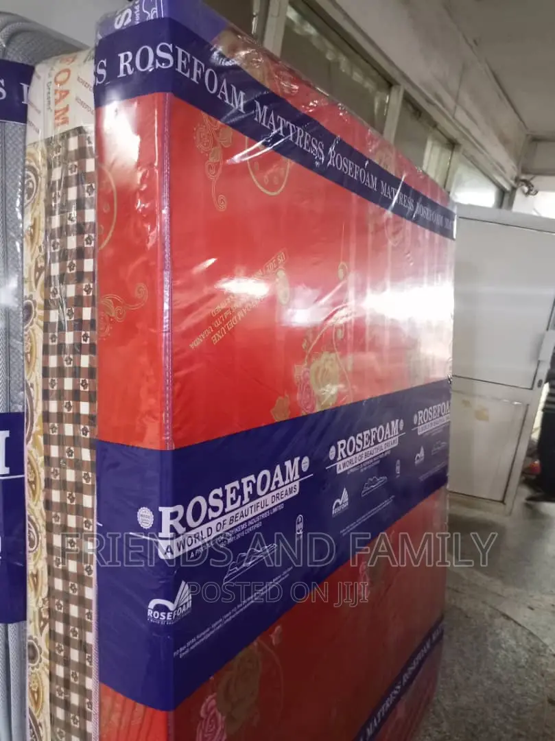 Dulexe Rose Foam Mattress 6*6*6.Inches