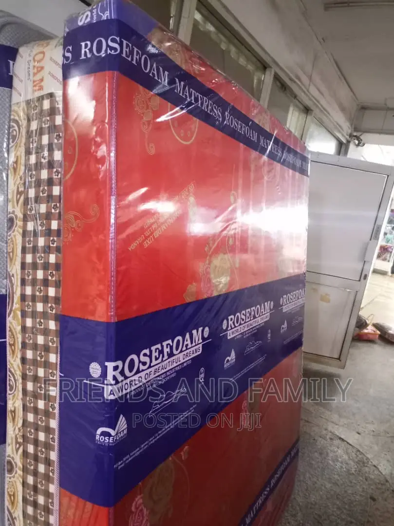 Dulexe Rose Foam Mattress 6*6*6.Inches